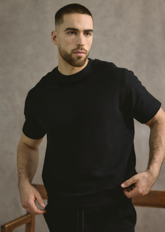 Ottoman T-Shirt In Black