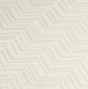 Abrey Herringbone Jacquard T-Shirt in Ecru