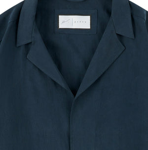 Lyocell Blazer In Navy