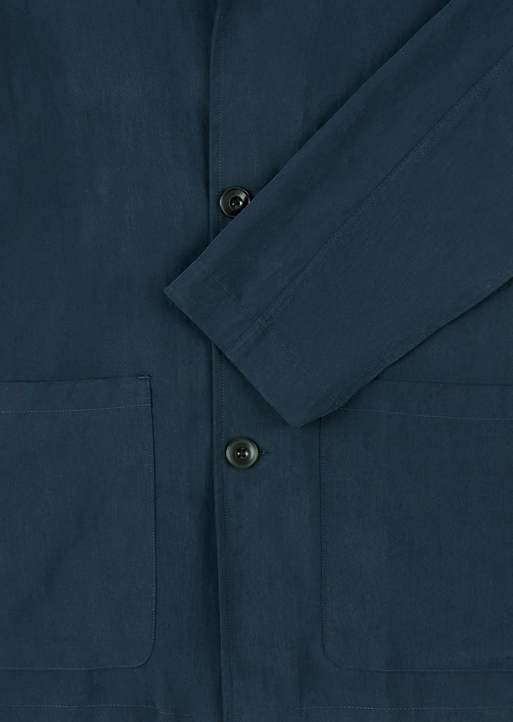 Lyocell Blazer In Navy