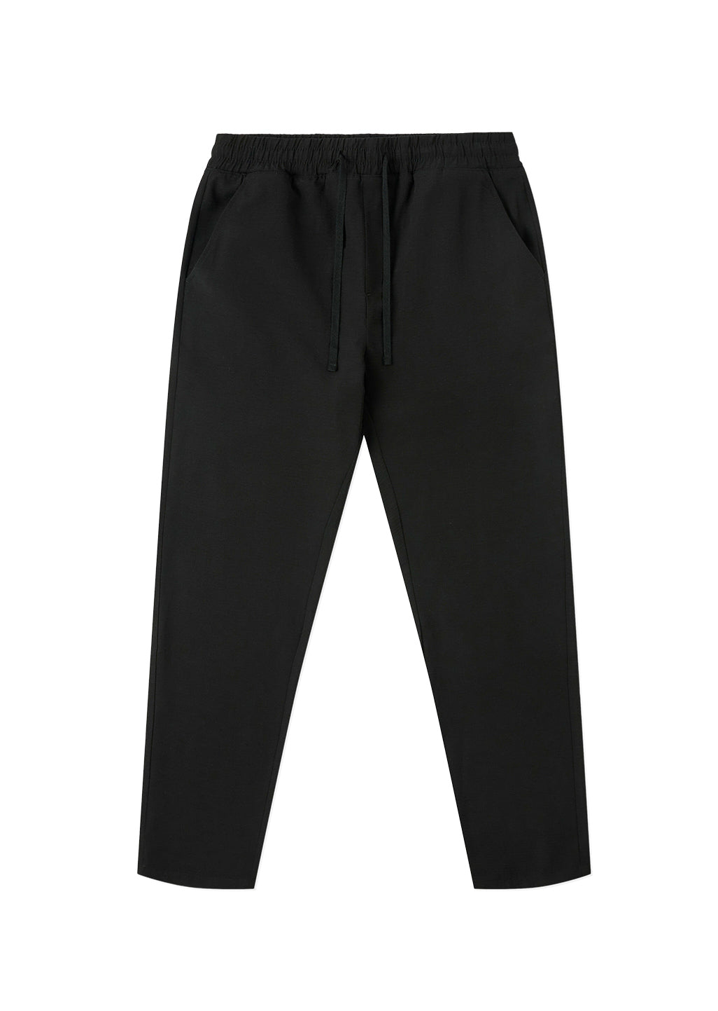 Seersucker Trouser In Black