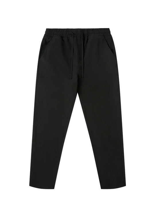 Seersucker Trouser In Black
