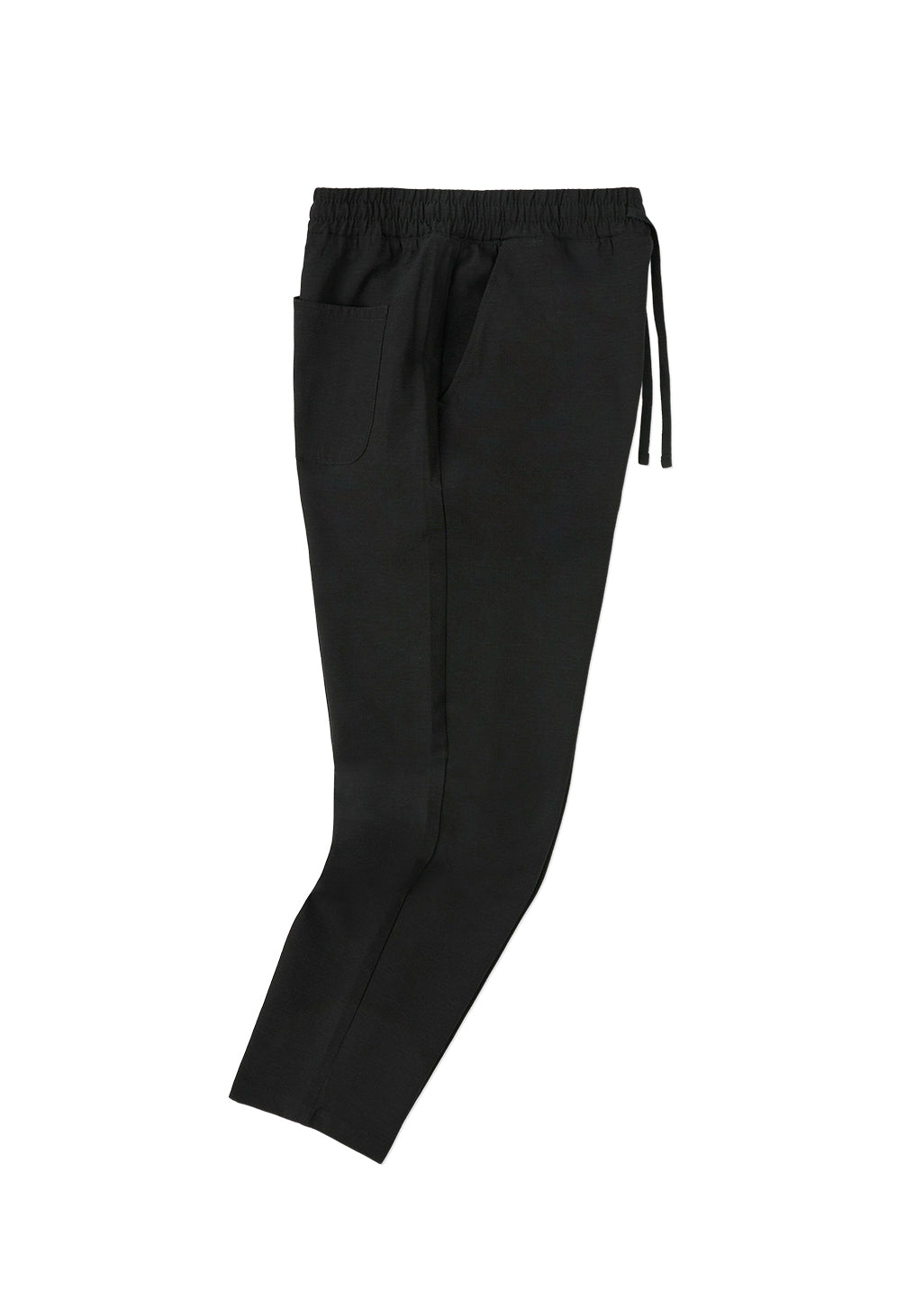 Seersucker Trouser In Black