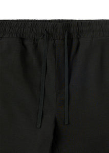 Seersucker Trouser In Black