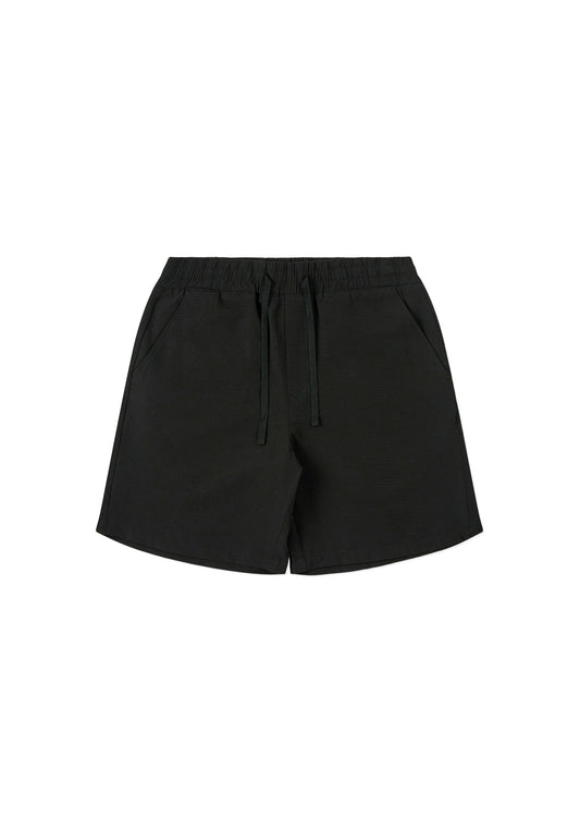 Seersucker Short In Black