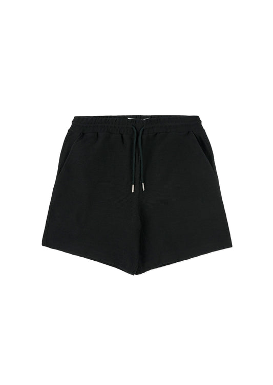 Ottoman Shorts In Black