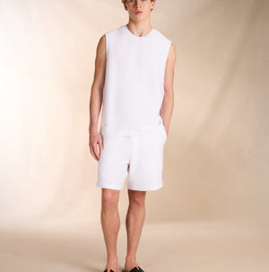 Ottoman Tank in White