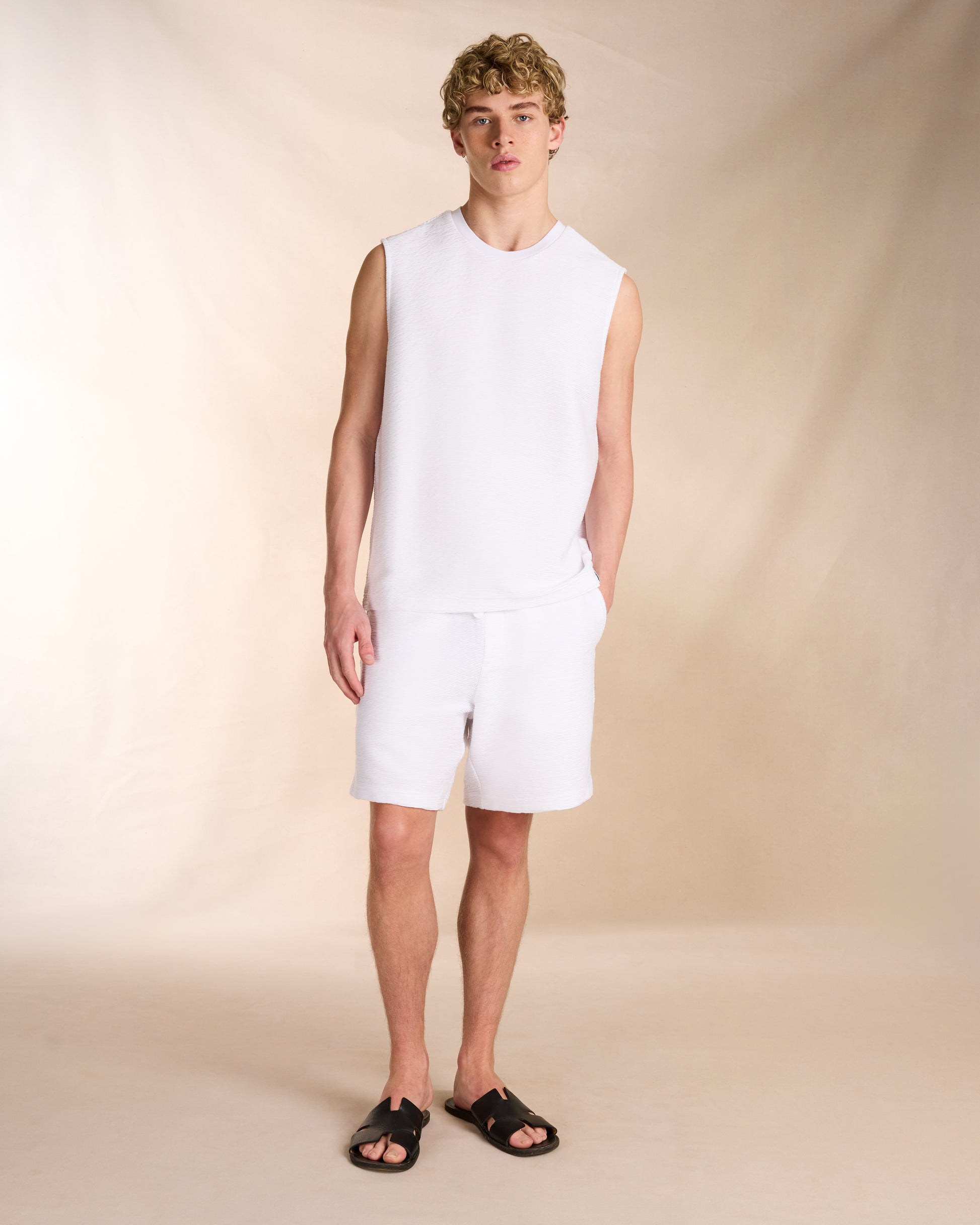 Ottoman Tank in White