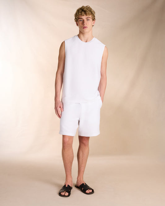 Ottoman Tank in White
