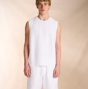 Ottoman Tank in White