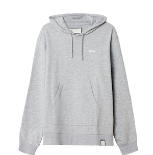 Barn Logo Hoodie Grey Marl