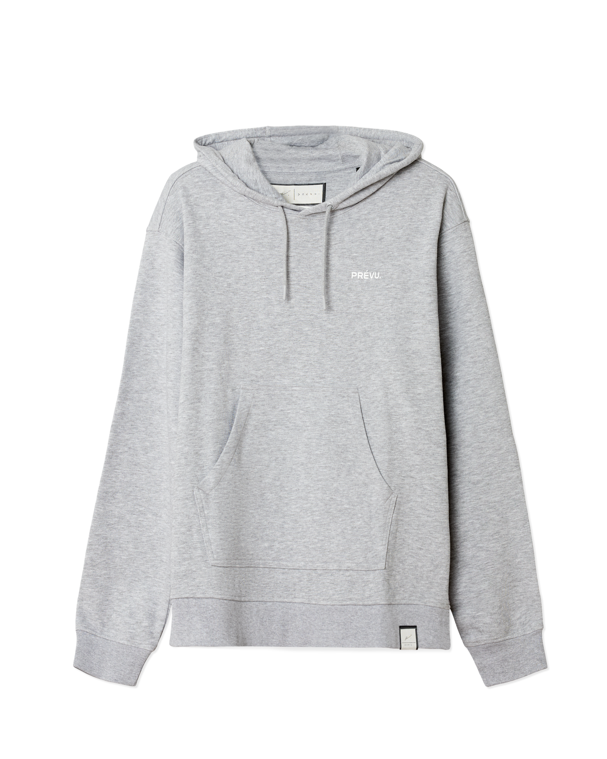 Barn Logo Hoodie Grey Marl