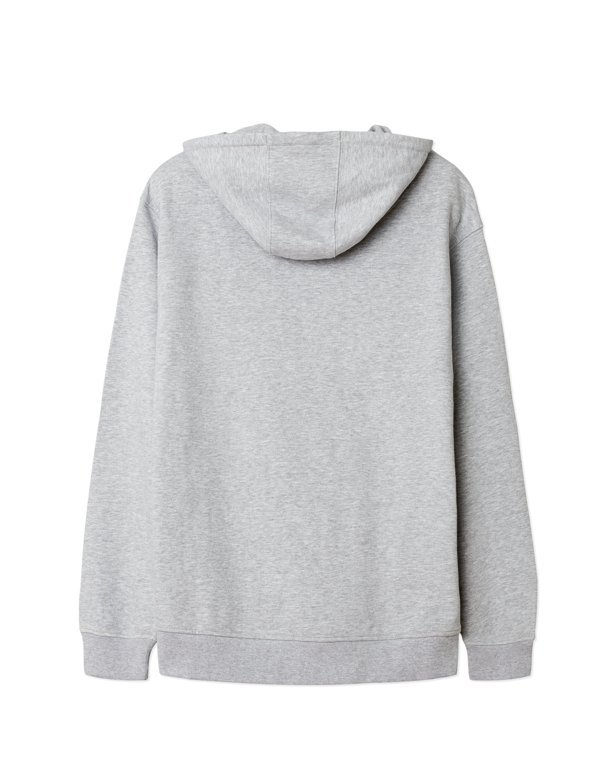 Barn Logo Hoodie Grey Marl