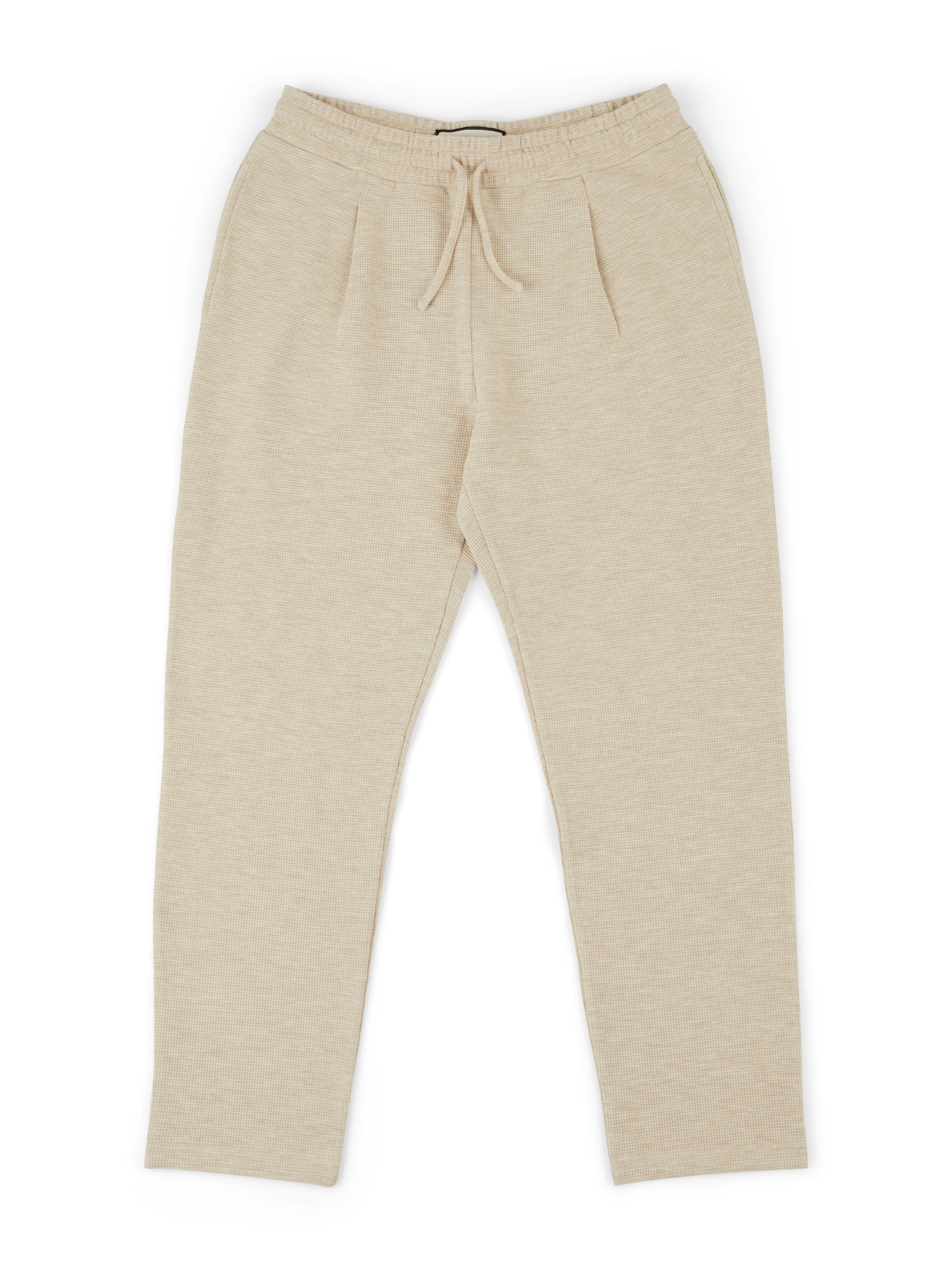 Altius Waffle Trouser in Ecru