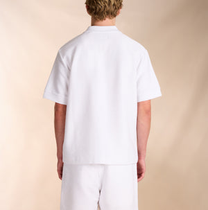 Ottoman Polo Shirt in White
