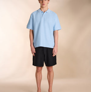 Ottoman Polo Shirt in Sky Blue