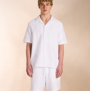Ottoman Beach Shirt in White