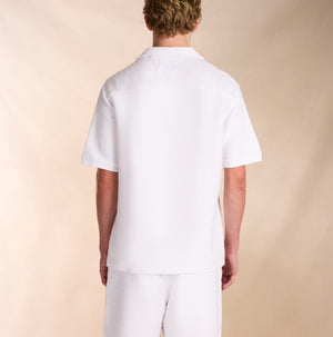 Ottoman Beach Shirt in White