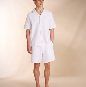 Ottoman Short In White