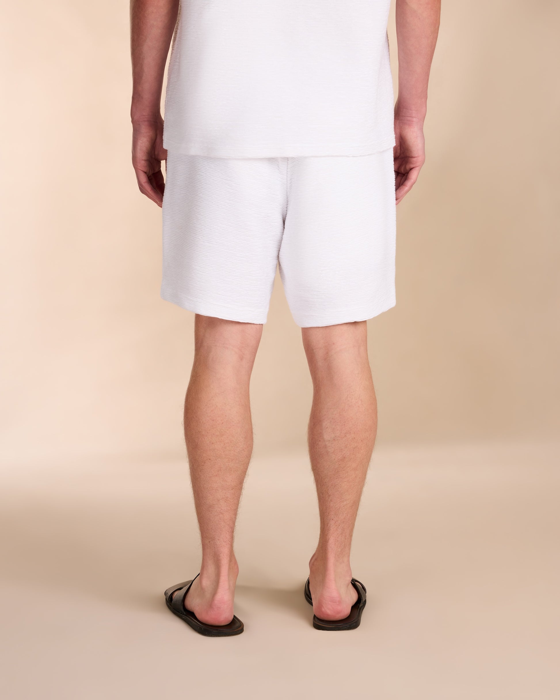 Ottoman Short In White