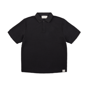 Ottoman Polo Shirt in Black