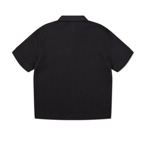 Ottoman Polo Shirt in Black