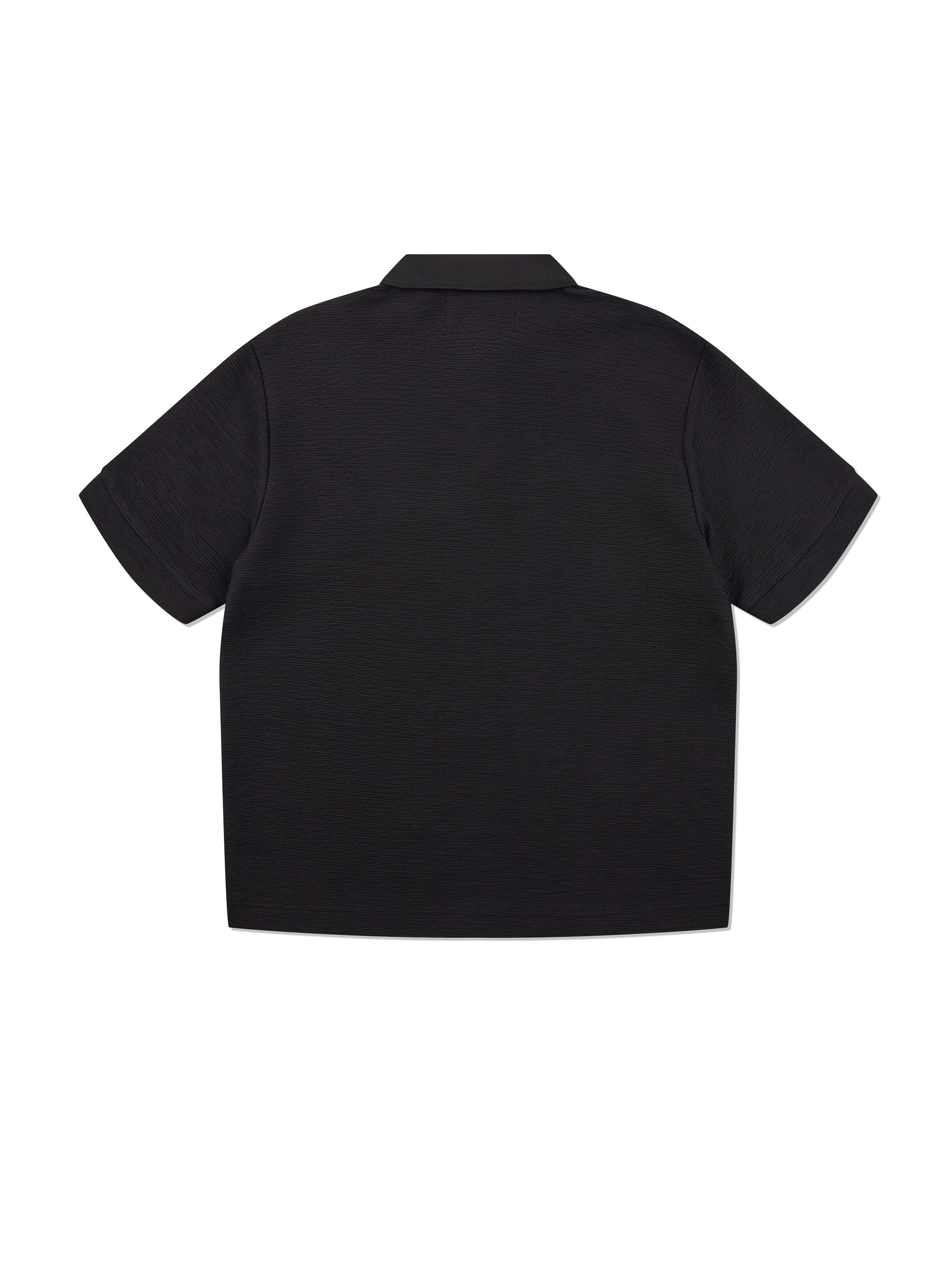 Ottoman Polo Shirt in Black