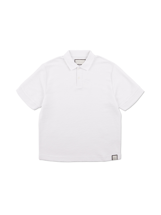 Ottoman Polo Shirt in White