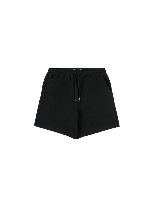 Ottoman Short In Black