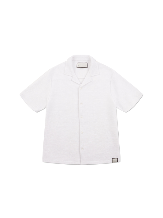 Ottoman Beach Shirt in White