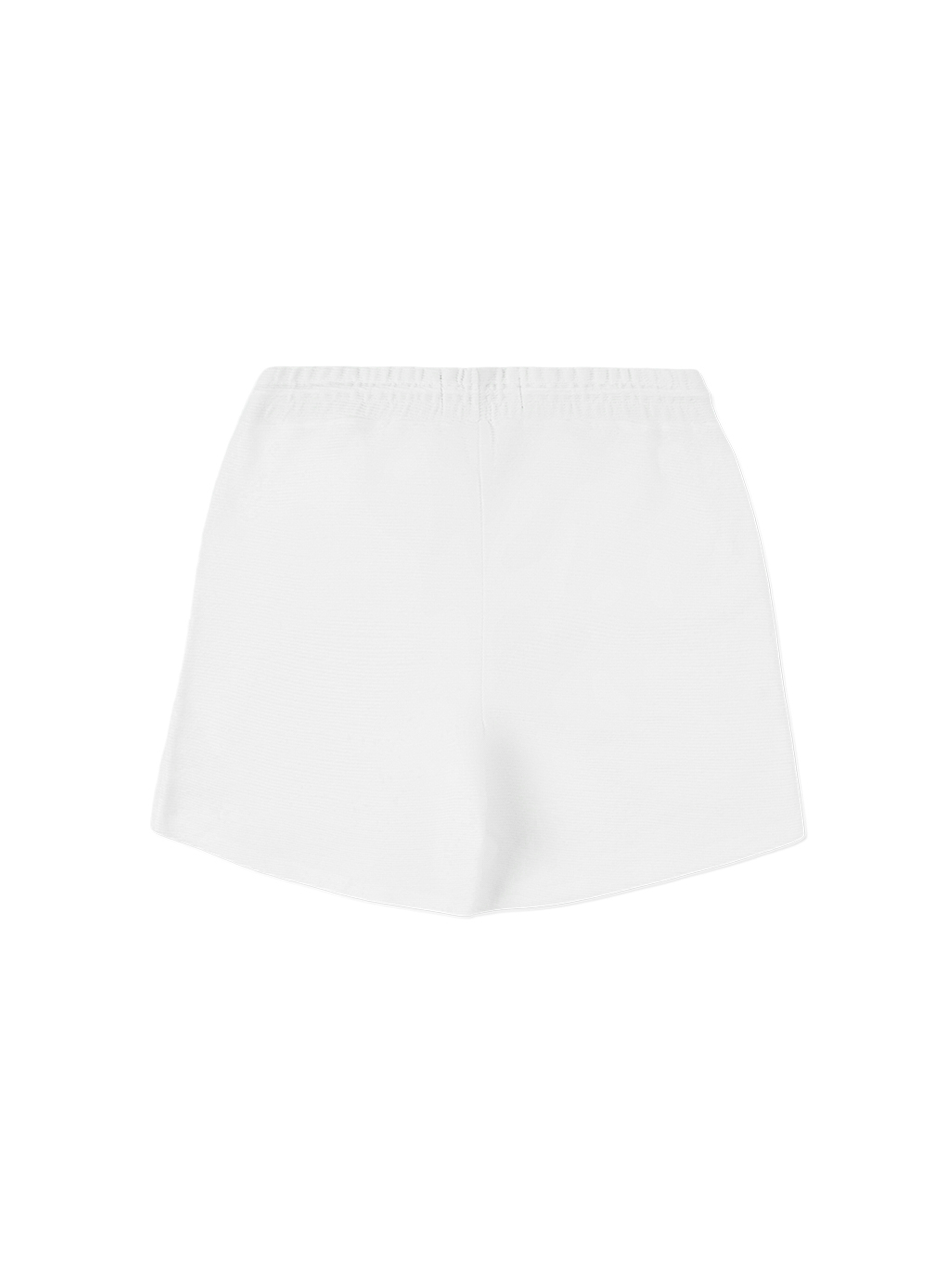 Ottoman Shorts In White