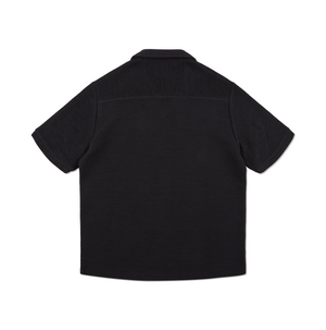 Ottoman Beach Shirt in Black