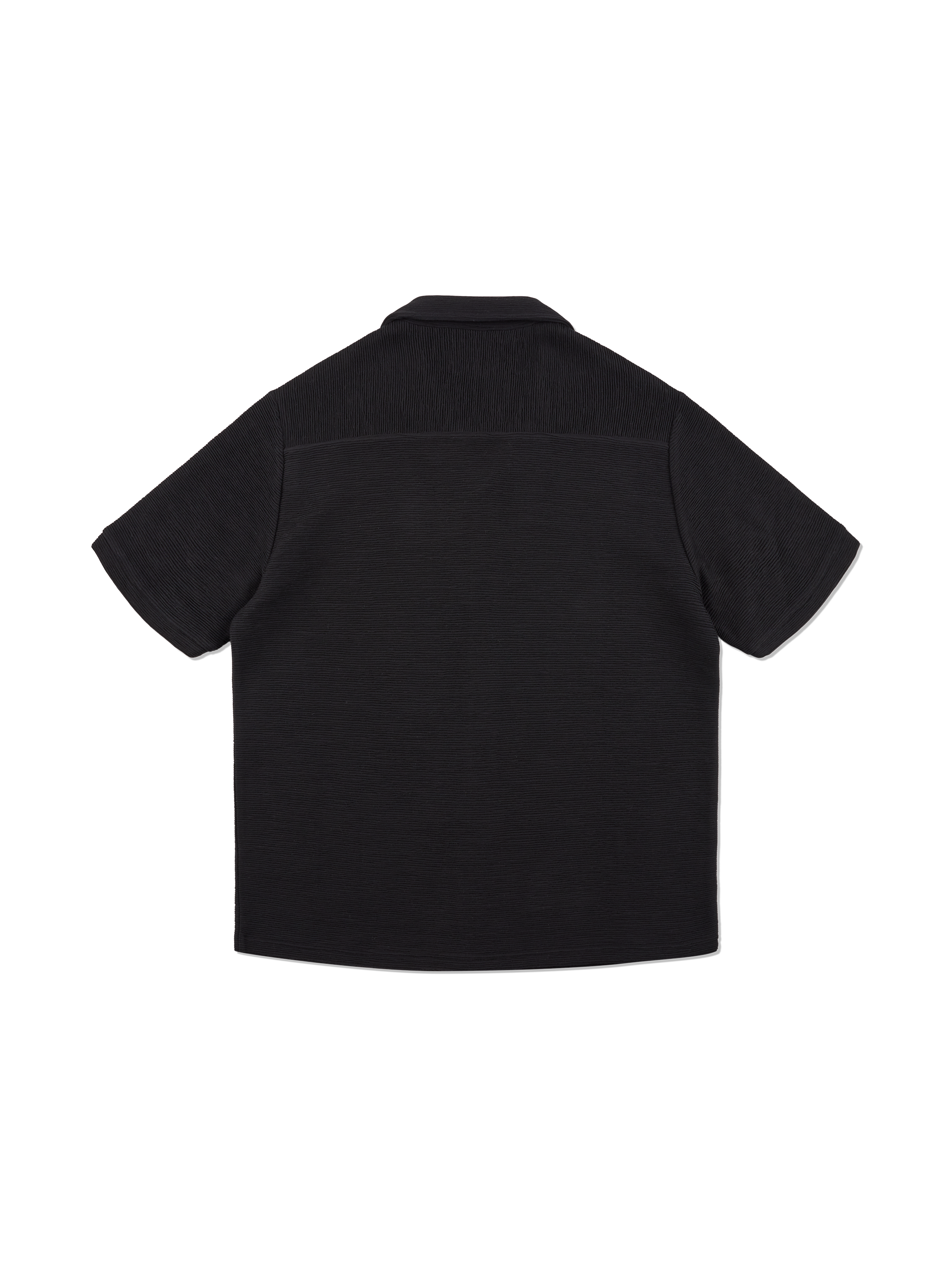 Ottoman Beach Shirt in Black
