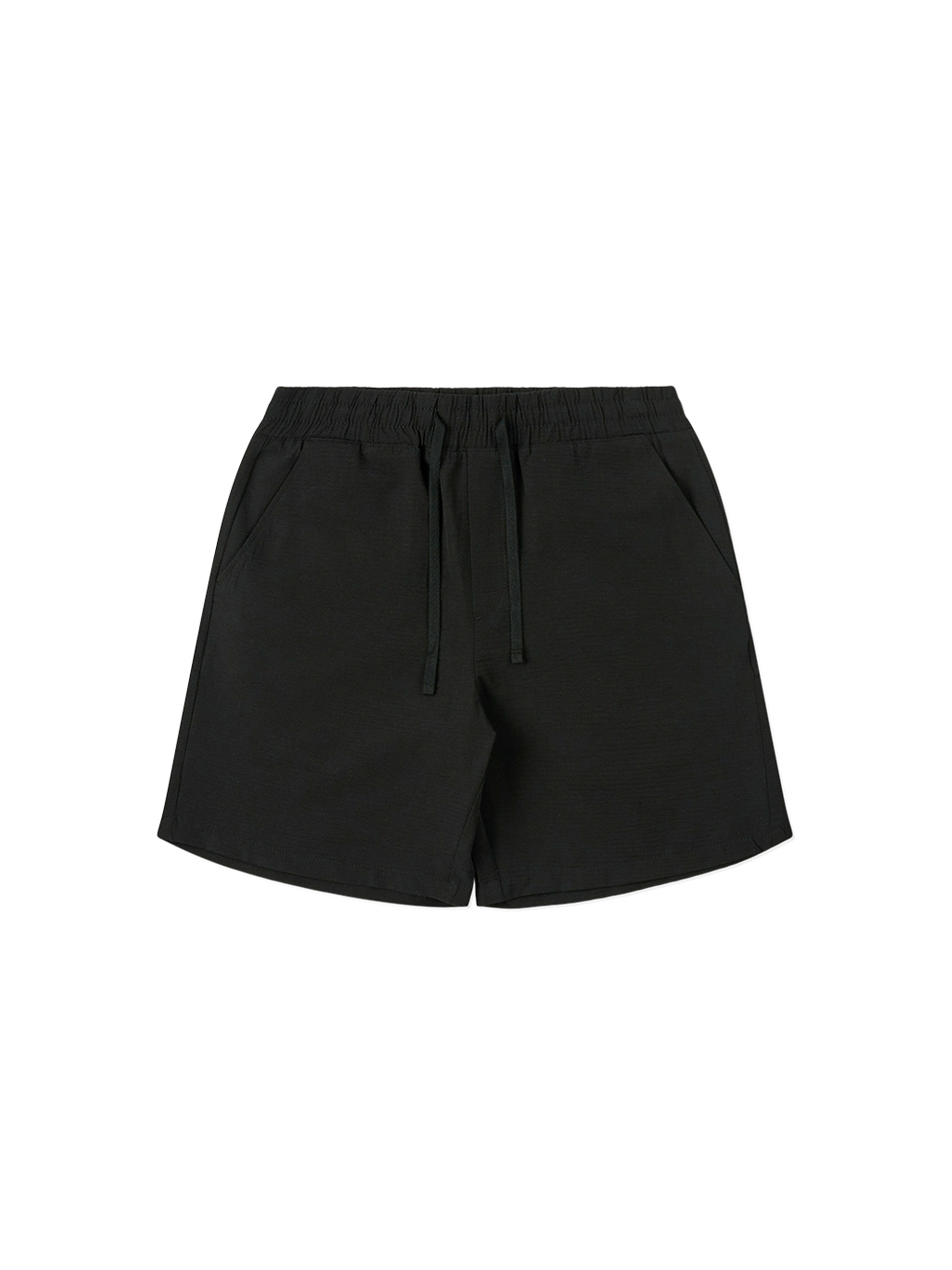 Seersucker Short In Black