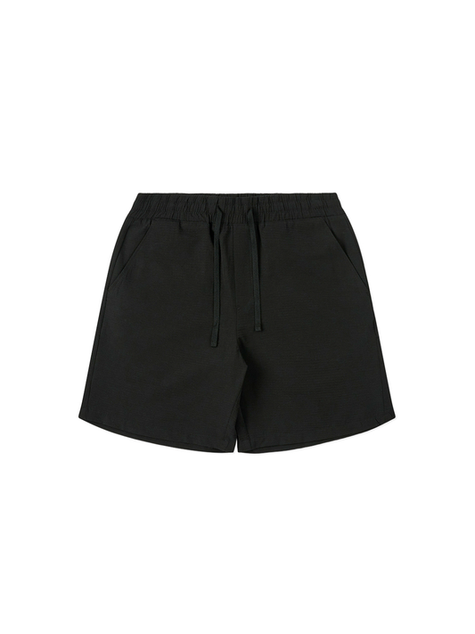 Seersucker Short In Black