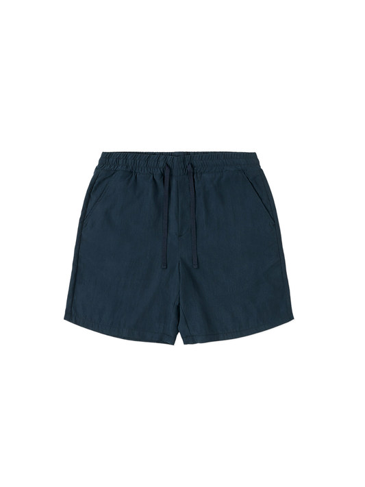 Lyocell Short In Navy