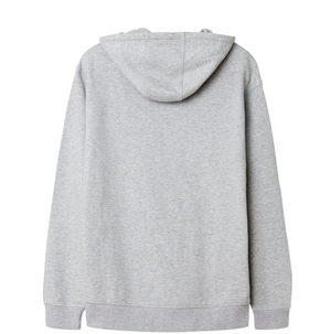 Barn Logo Hoodie Grey Marl