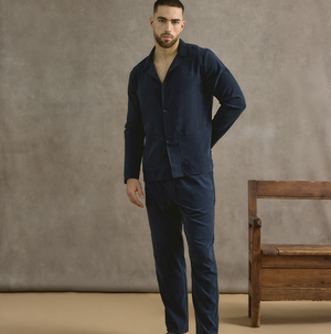 Lyocell Trouser In Navy