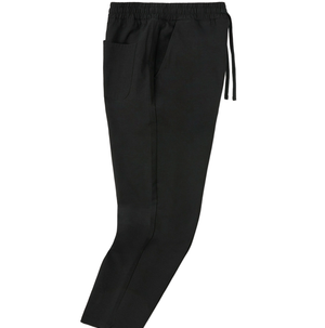 Seersucker Trouser In Black