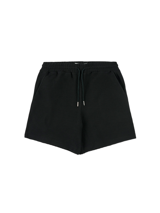 Ottoman Short In Black