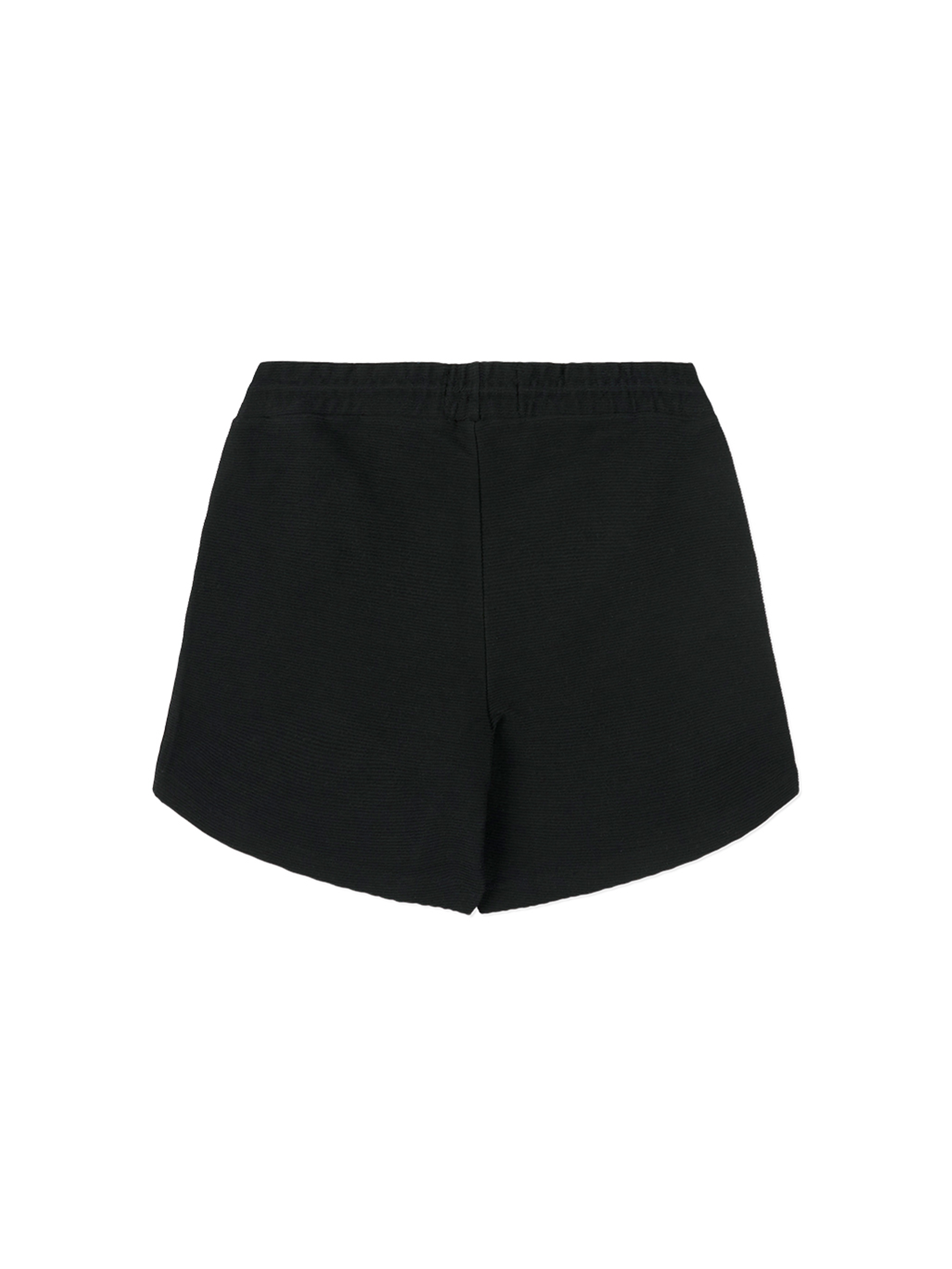 Ottoman Short In Black