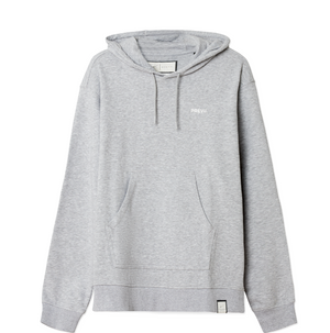 Barn Logo Hoodie Grey Marl