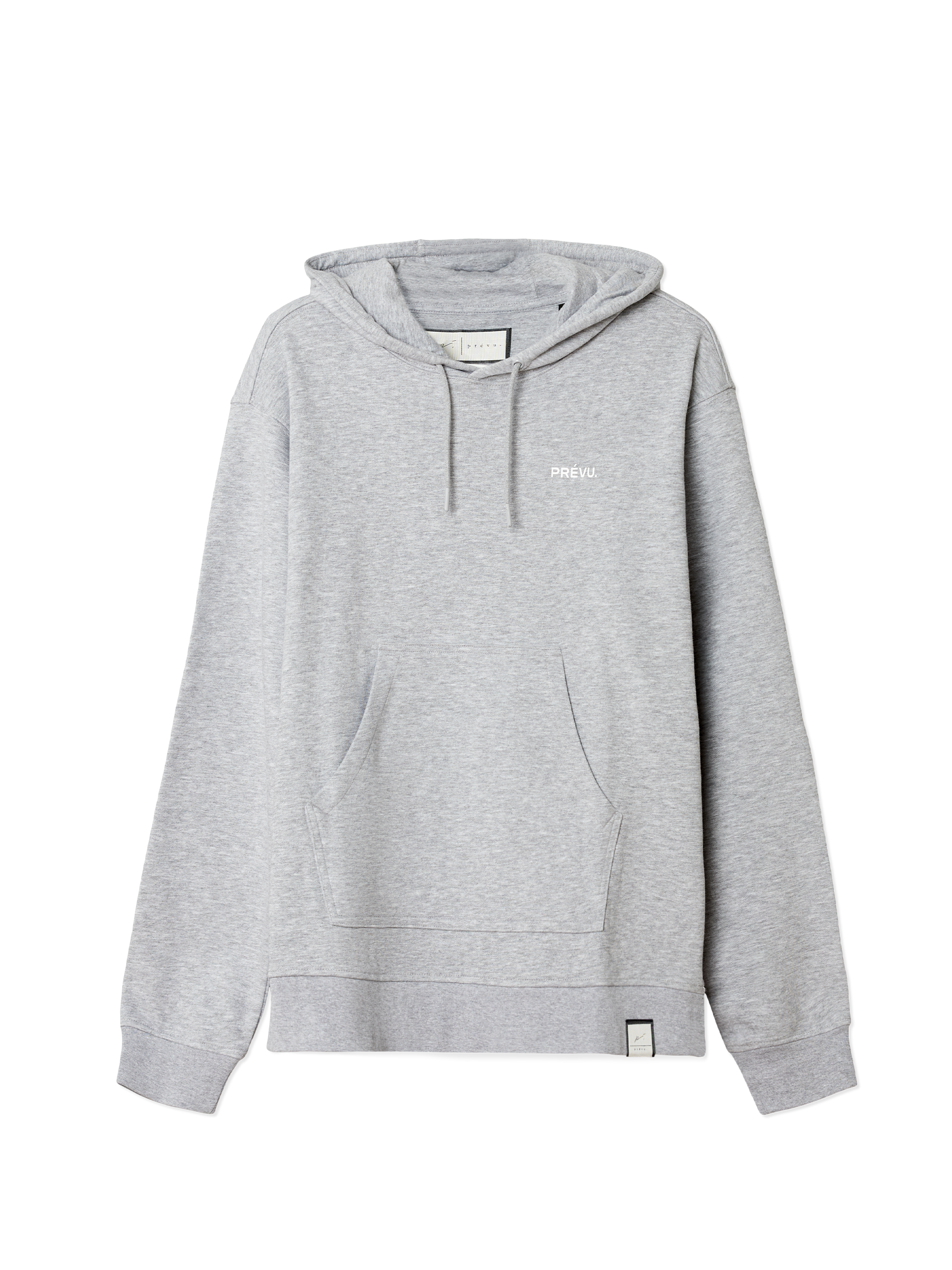 Barn Logo Hoodie Grey Marl
