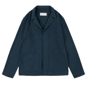 Lyocell Blazer In Navy