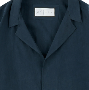 Lyocell Blazer In Navy