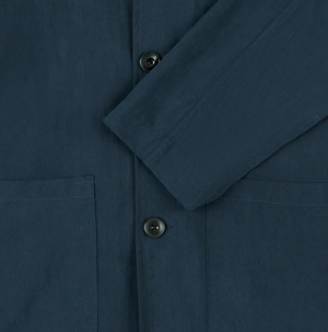 Lyocell Blazer In Navy