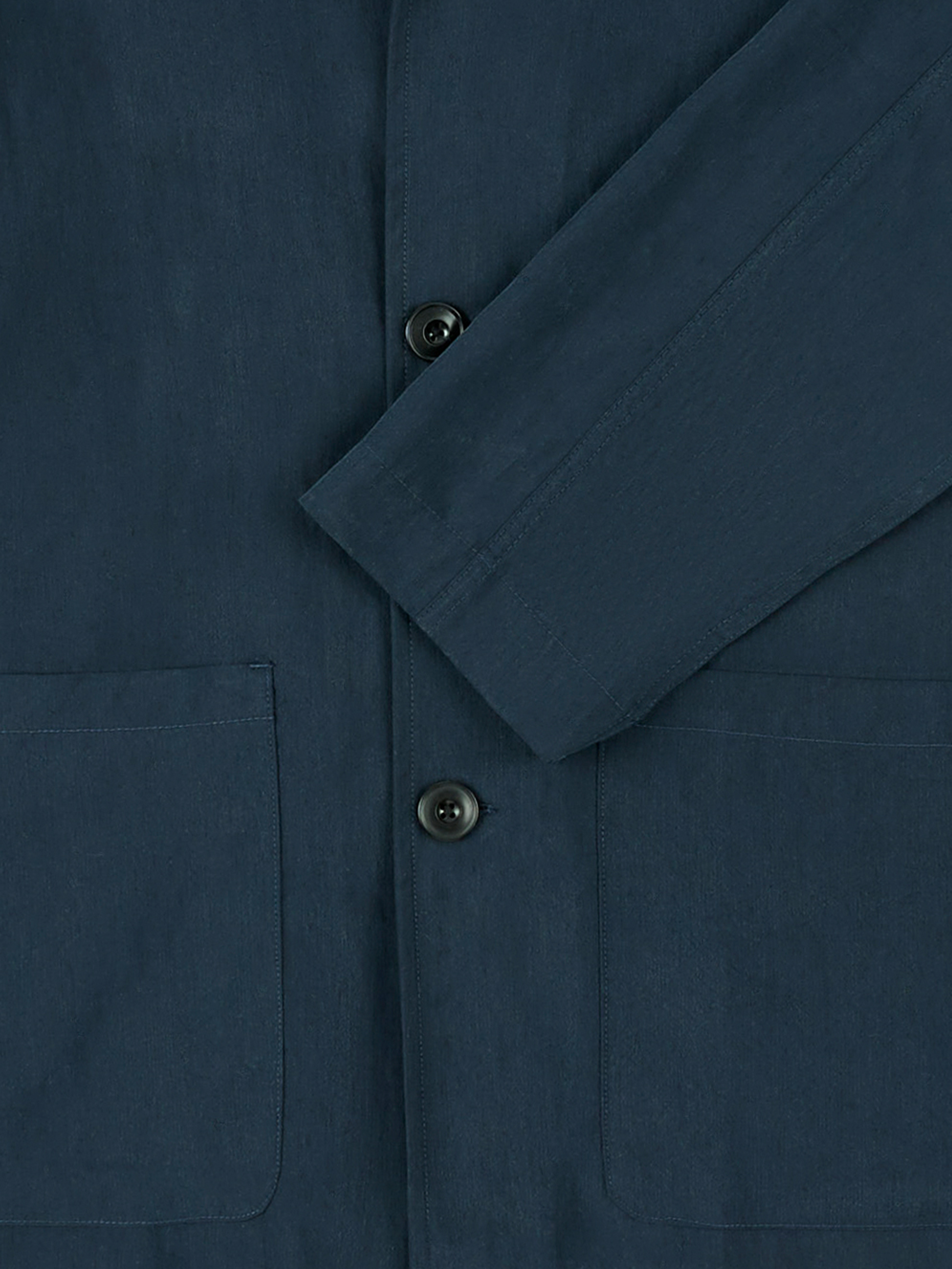 Lyocell Blazer In Navy